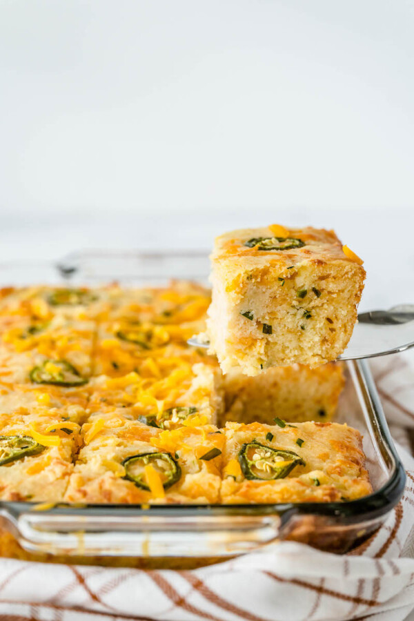 Cheddar Jalapeño Cornbread Recipe | Easy Buttermilk Cornbread