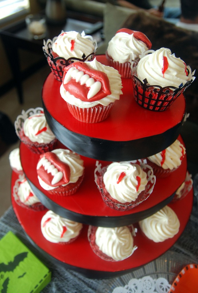 red velvet cupcakes