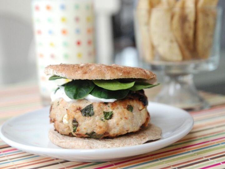 Healthy Greek Turkey Burgers With Tzatziki Sauce Recipe