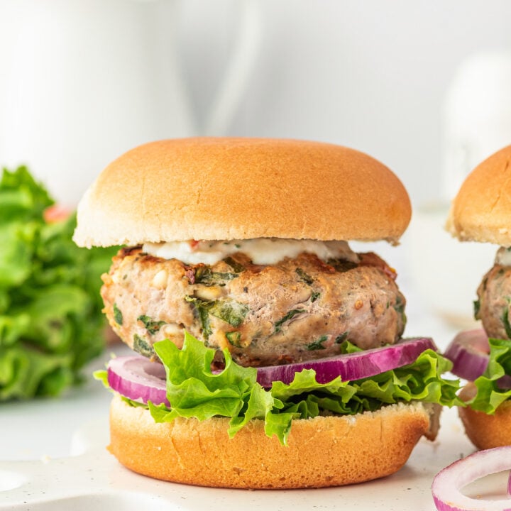 Greek Turkey Burgers-image
