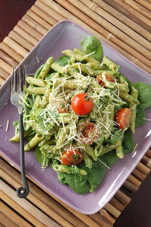 Spinach Pesto Penne