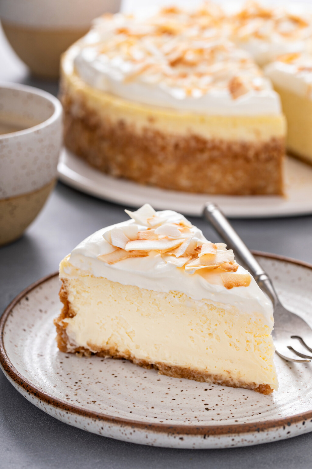 Triple Coconut Cheesecake | The Novice Chef