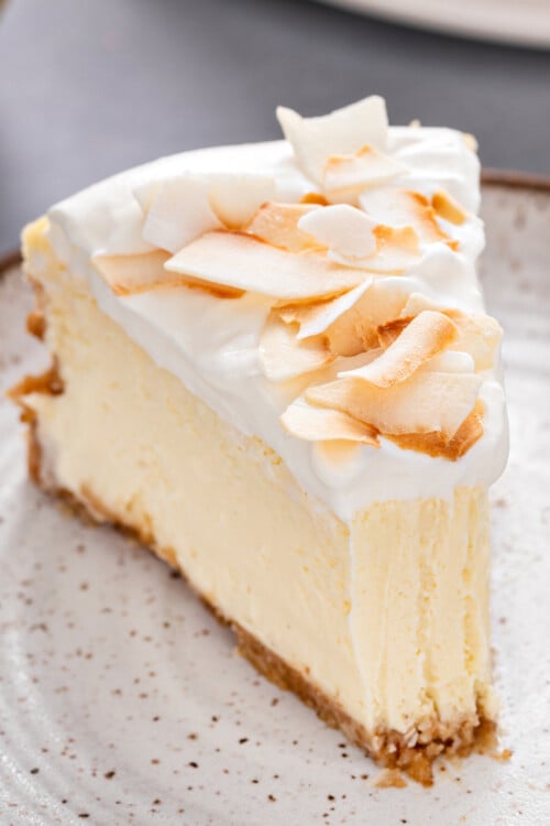 Triple Coconut Cheesecake | The Novice Chef