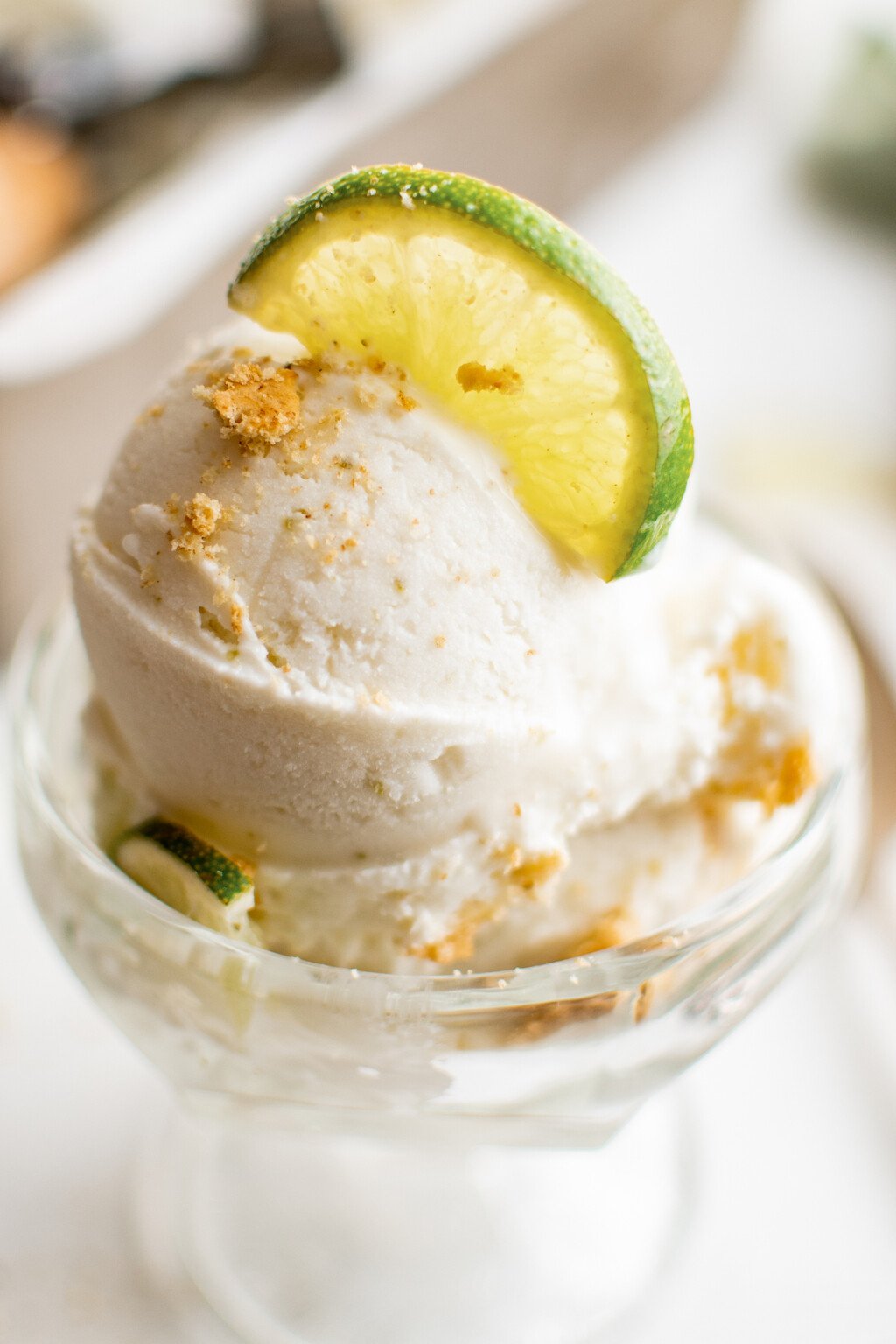 Homemade Key Lime Pie Frozen Yogurt The Novice Chef