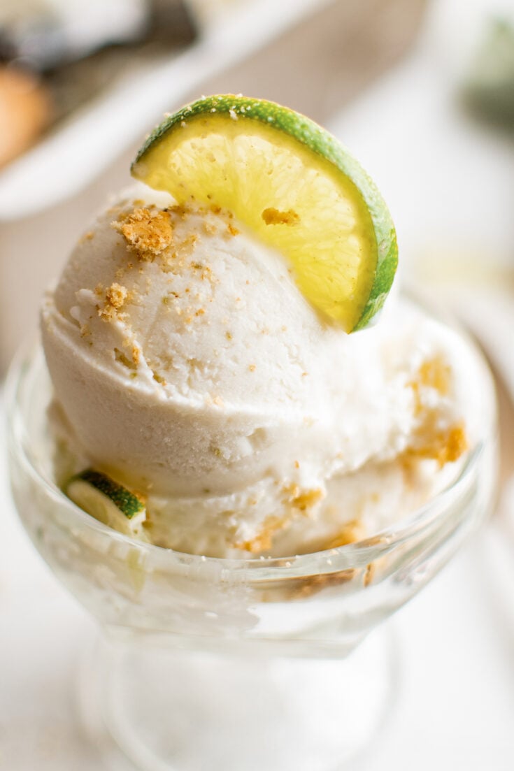 Homemade Key Lime Pie Frozen Yogurt The Novice Chef
