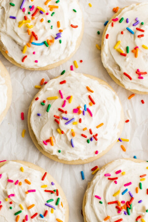 Copycat Lofthouse Cookies | The Best Soft Frosted Sugar Cookies