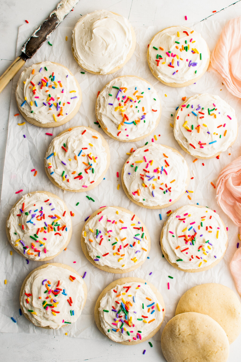 Copycat Lofthouse Cookies | The Best Soft Frosted Sugar Cookies