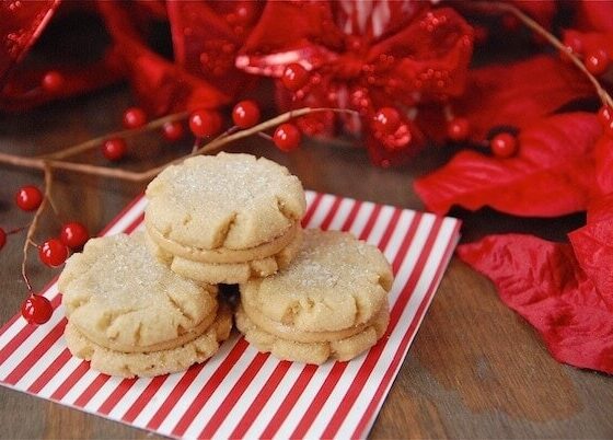Peanut Butter Sandwich Cookies Recipe | Easy Holiday Cookie Recipe