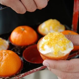 Clementine Muffins with Clementine Sugar