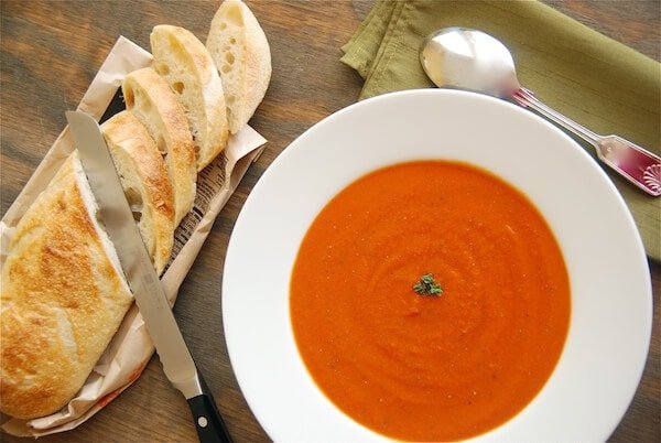 Fire Roasted Tomato Basil Soup Recipe Easy Homemade Tomato Soup