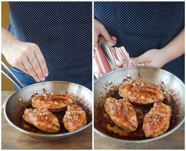 easy garlic brown sugar chicken