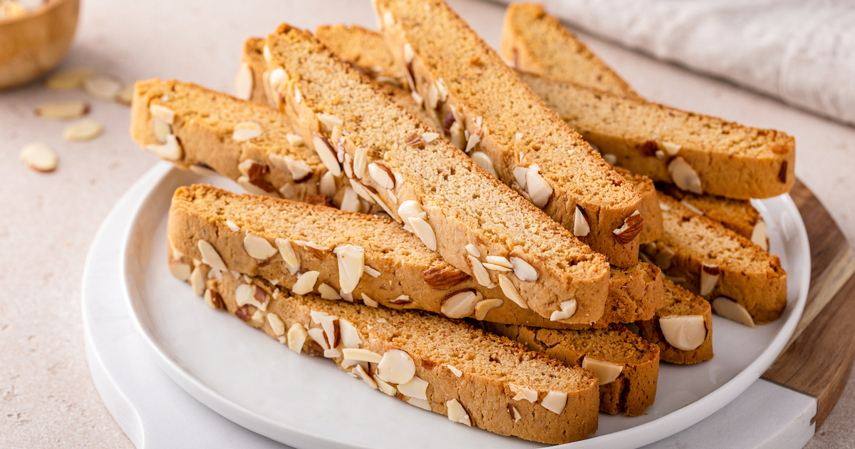 Easy Almond Biscotti, Recipe