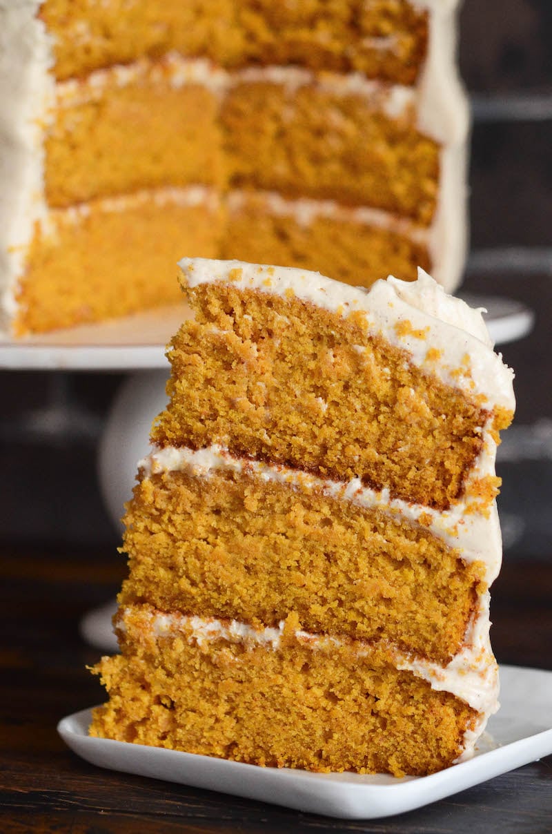 Pumpkin Dream Cake | The Novice Chef