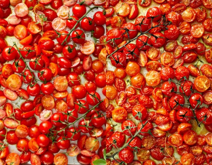 Garlic Roasted Cherry Tomatoes Recipe The Novice Chef