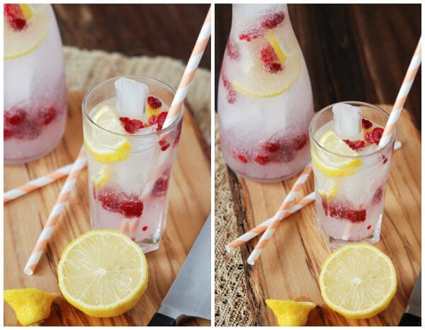 skinny dragonberry rum twist