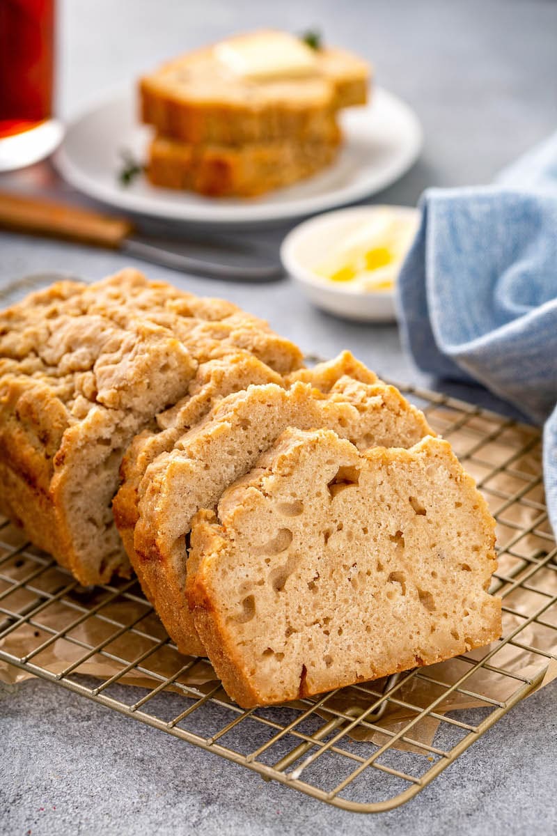 Easy Buttery Beer Bread Recipe | Make Bread Without Yeast!