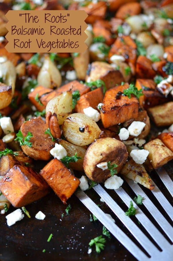 "The Roots" Balsamic Roasted Root Vegetables | The Novice Chef