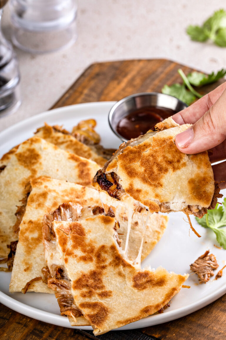 Pulled Pork Quesadillas The Novice Chef 3907