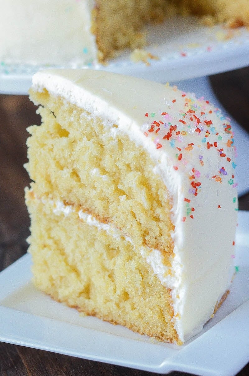 Moist & Fluffy Vanilla Dream Cake | The Novice Chef