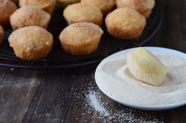 Baked Mini Doughnut Muffins (via thenovicechefblog.com)