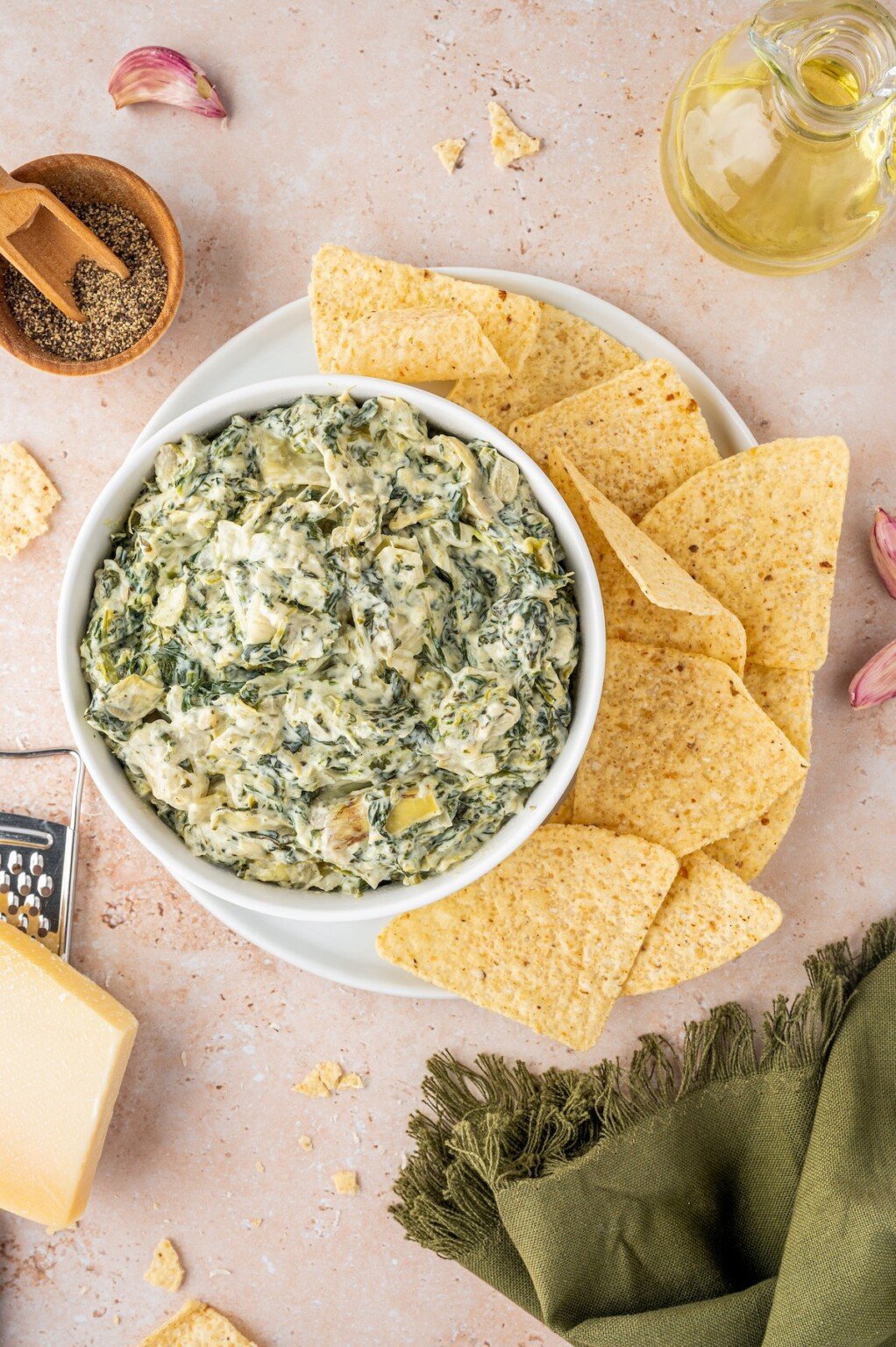 The Best Spinach Artichoke Dip The Novice Chef