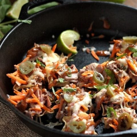 Spicy Thai Beef Nachos