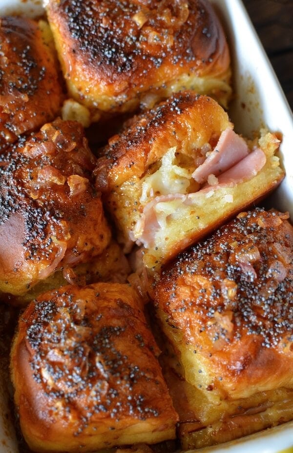 Baked Ham and Cheese Sliders Recipe