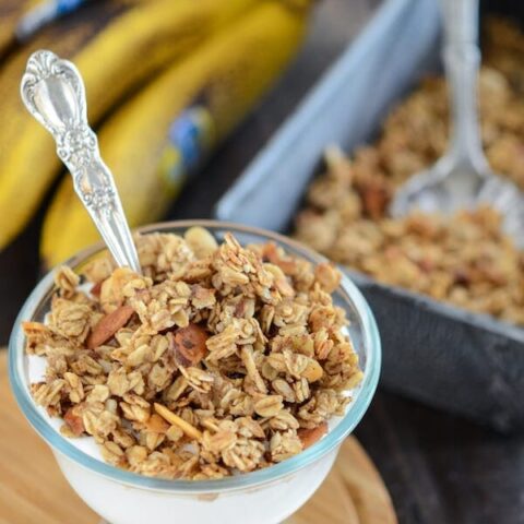 Homemade Banana Nut Bread Granola