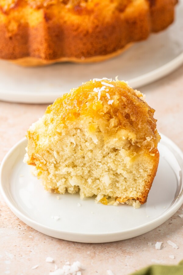 Pineapple Coconut Bundt Cake The Novice Chef