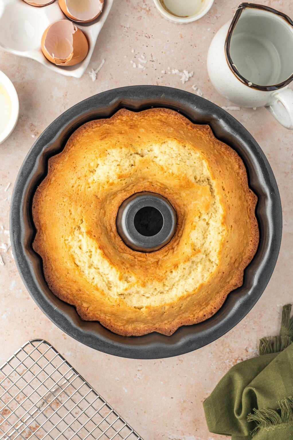 Pineapple Coconut Bundt Cake The Novice Chef