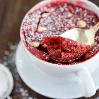 Red Velvet Mug Cake-image