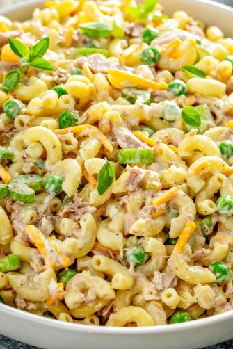 Creamy Tuna Macaroni Salad Recipe | The Novice Chef