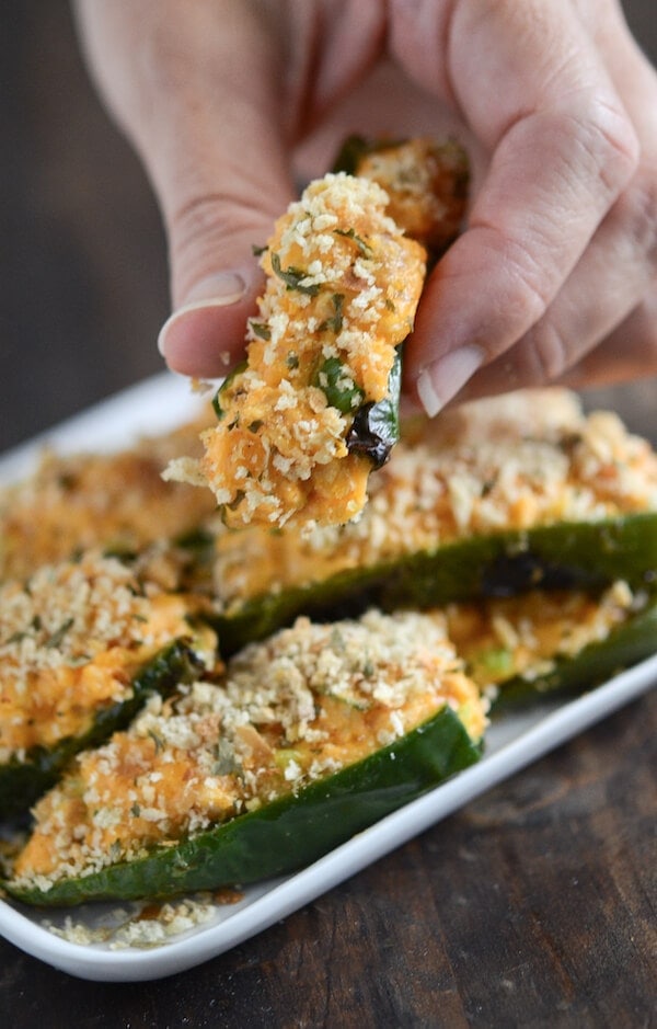 Buffalo Chicken Jalapeño Poppers