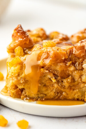 Donut Bread Pudding Recipe | The Novice Chef