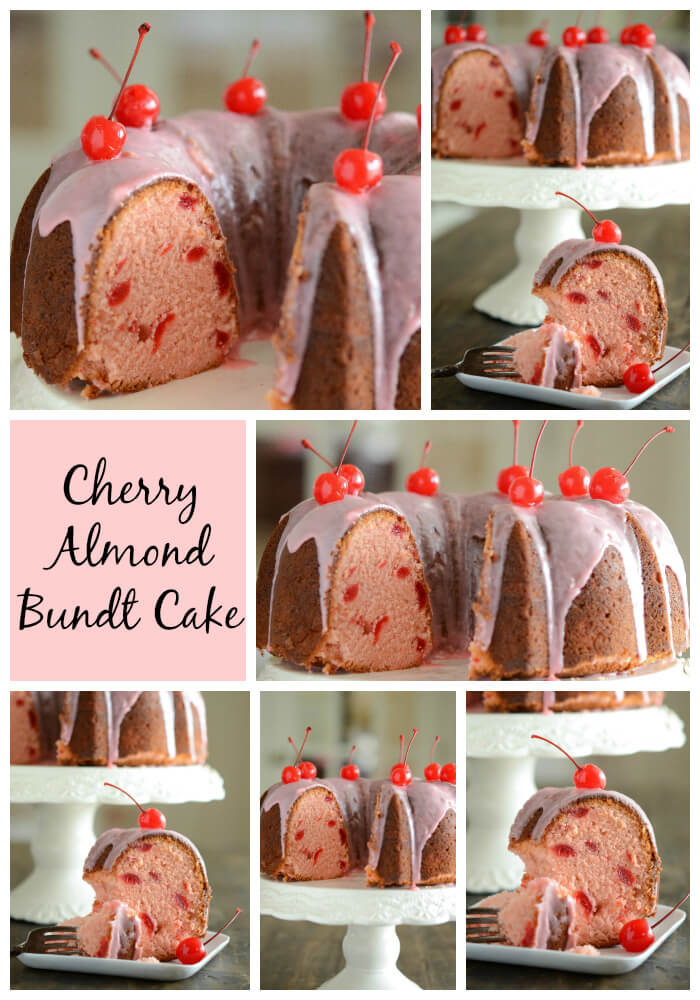 Cherry Almond Bundt Cake!