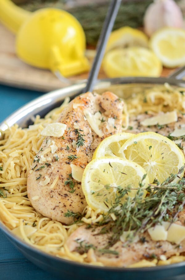 lemon thyme chicken tomato basil