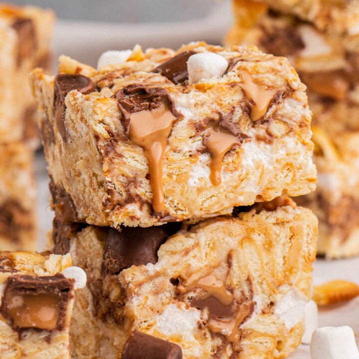 Rolo Ritz Marshmallow Treats-image