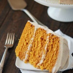 Pumpkin Sheet Cake with Cinnamon Frosting | The Novice Chef