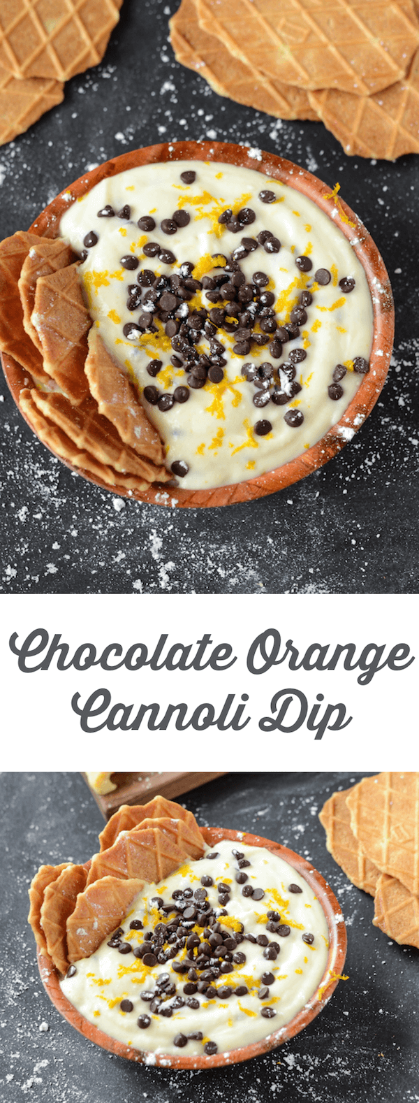 Chocolate Orange Cannoli Dip Recipe 