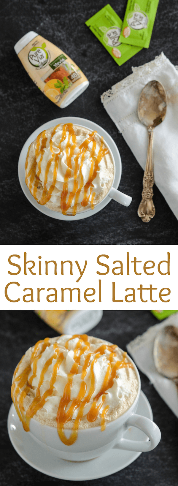 Skinny Salted Caramel Latte | The Novice Chef