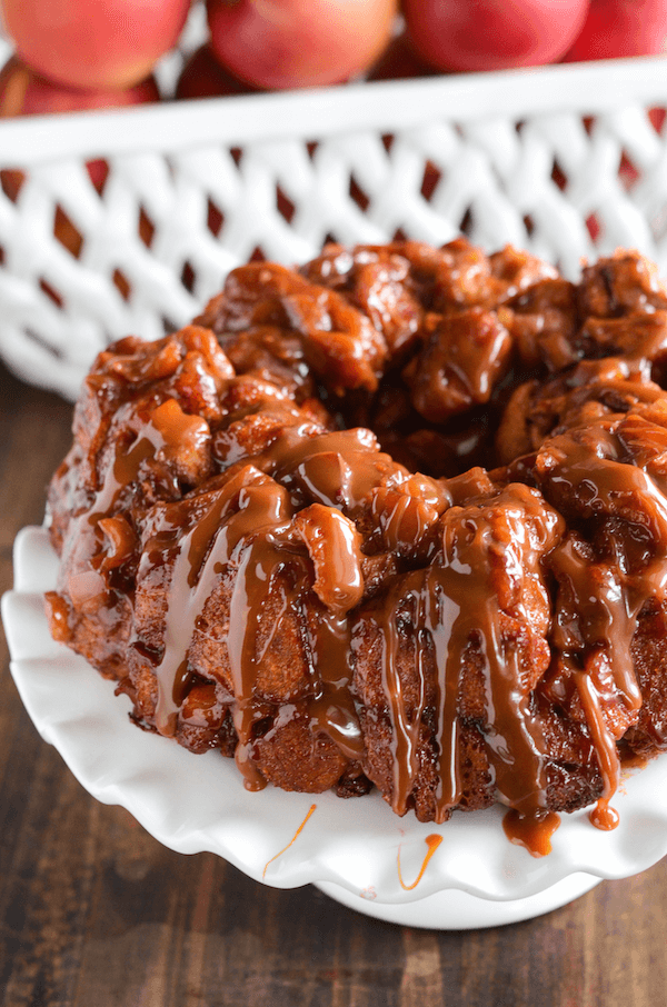 Caramel Apple Monkey Bread  The Novice Chef