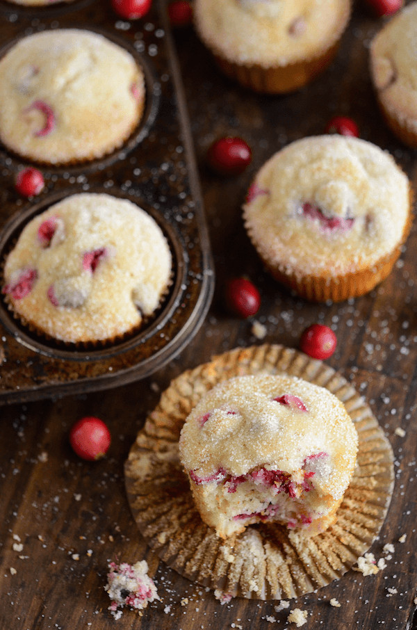 Homemade Cranberry Muffins Recipe