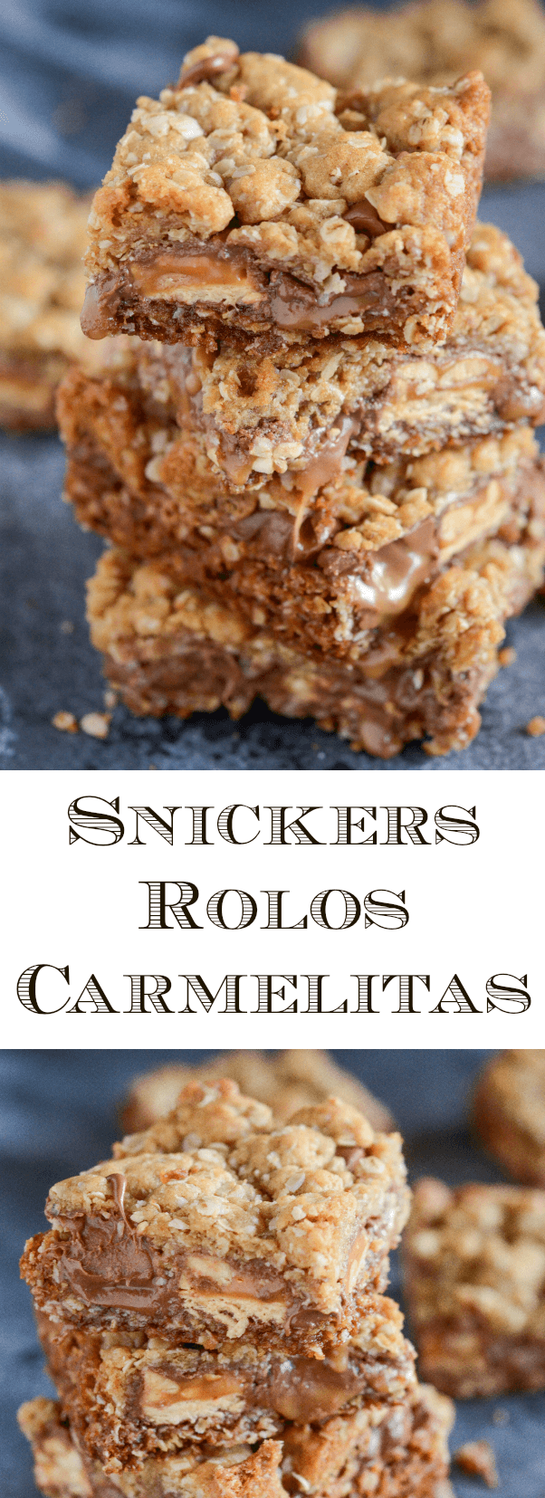 Snickers Rolos Carmelitas Recipe