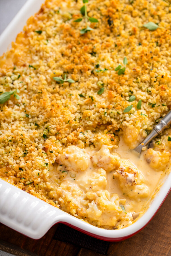 Cauliflower Mac and Cheese Recipe | The Novice Chef