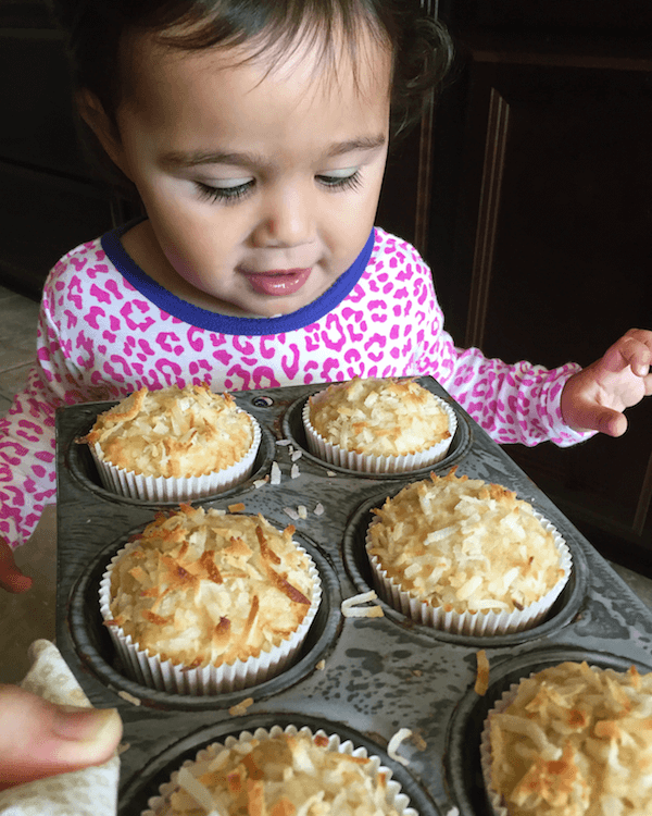Ellie and the Coconut Banana Crunch Muffins 