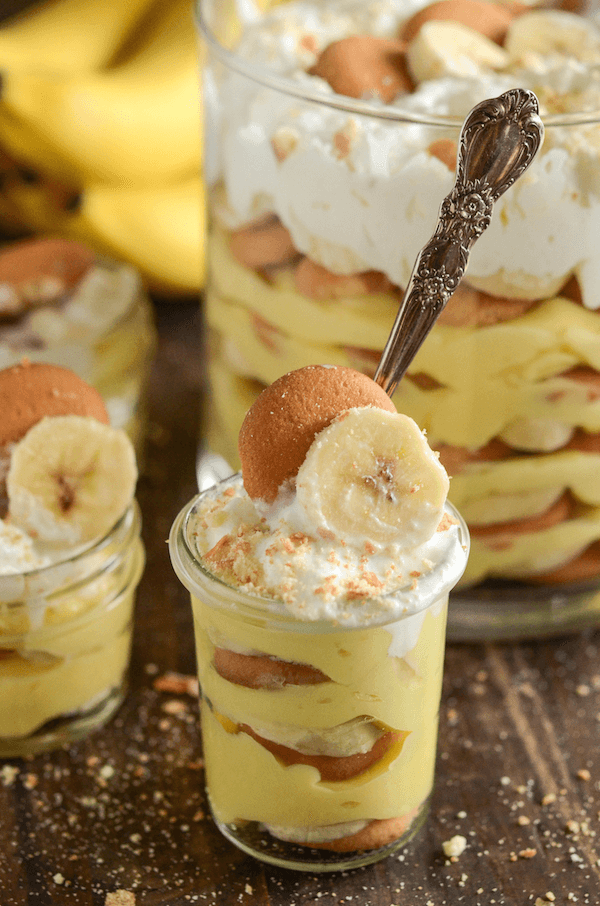 A Single-Serving Cup of Banana Pudding