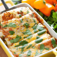 Vegetable Enchiladas Recipe