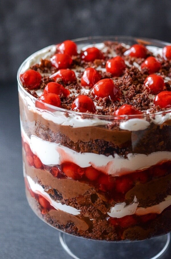 Black Forest Trifle The Novice Chef