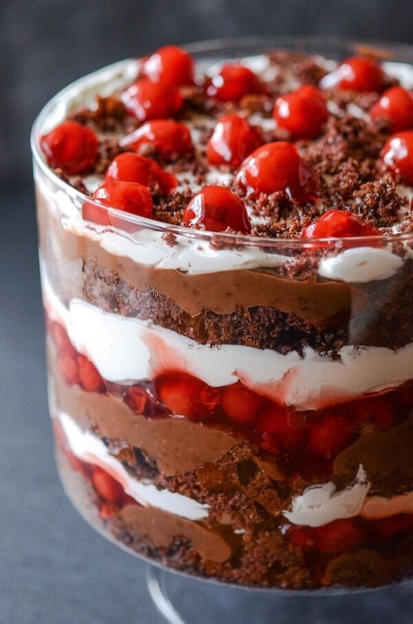 Easy Black Forest Trifle Recipe 4th Of July Desserts