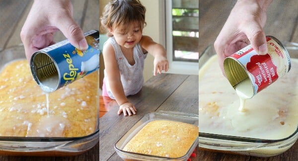 Coconut Tres Leches Cake - my favorite way to dress up a boxed cake mix!